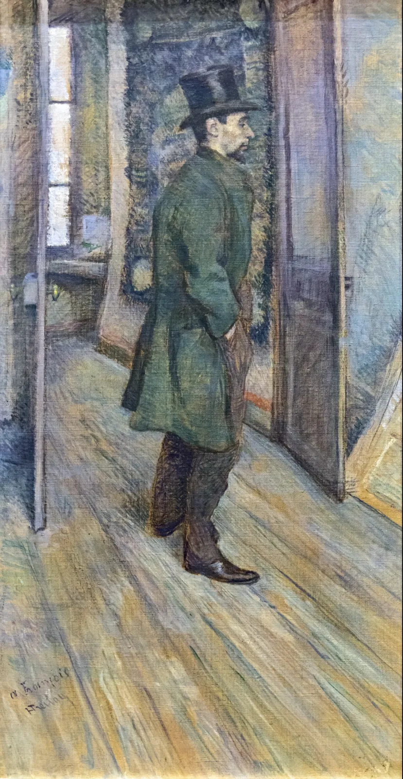 Portrait de François Gauzi, Henri de Toulouse-Lautrec