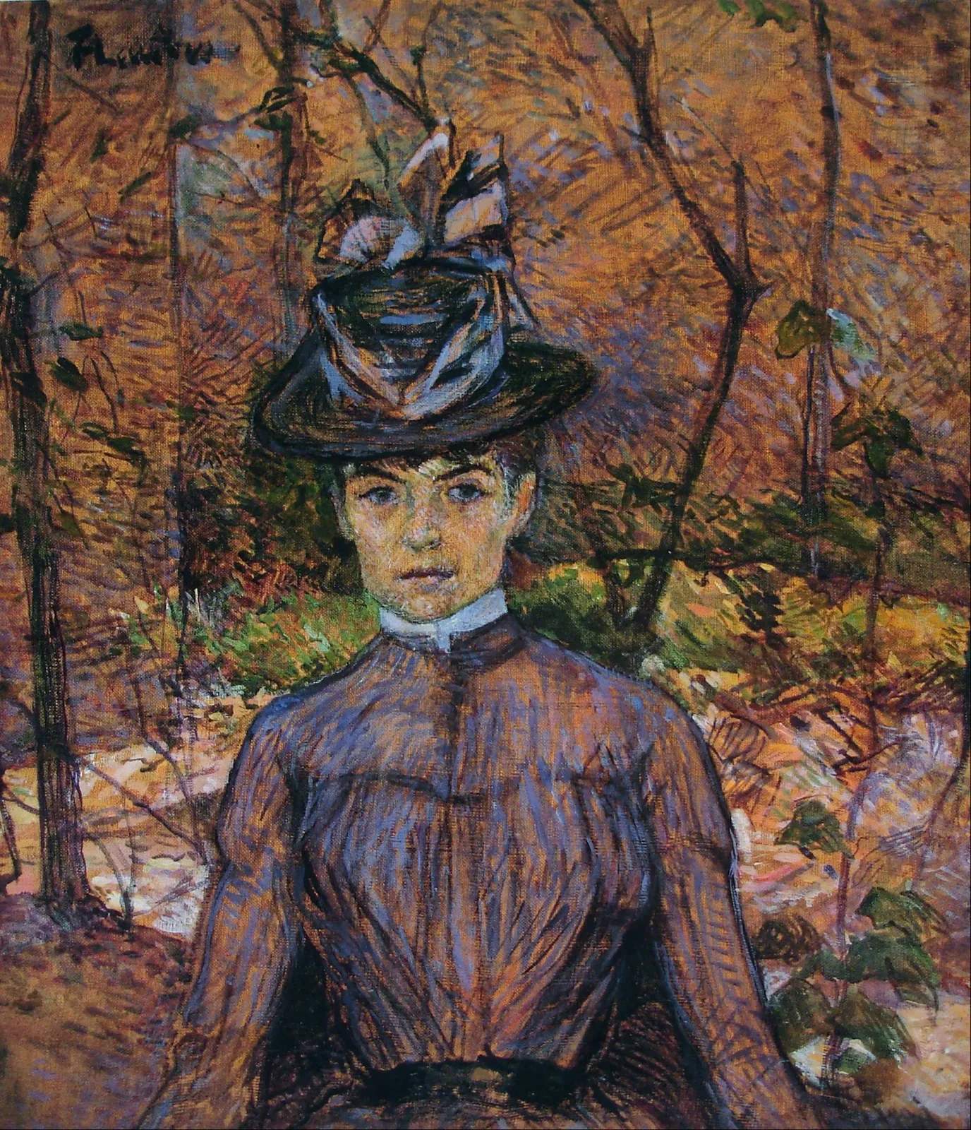 Portrait de Suzanne Valadon, Henri de Toulouse-Lautrec