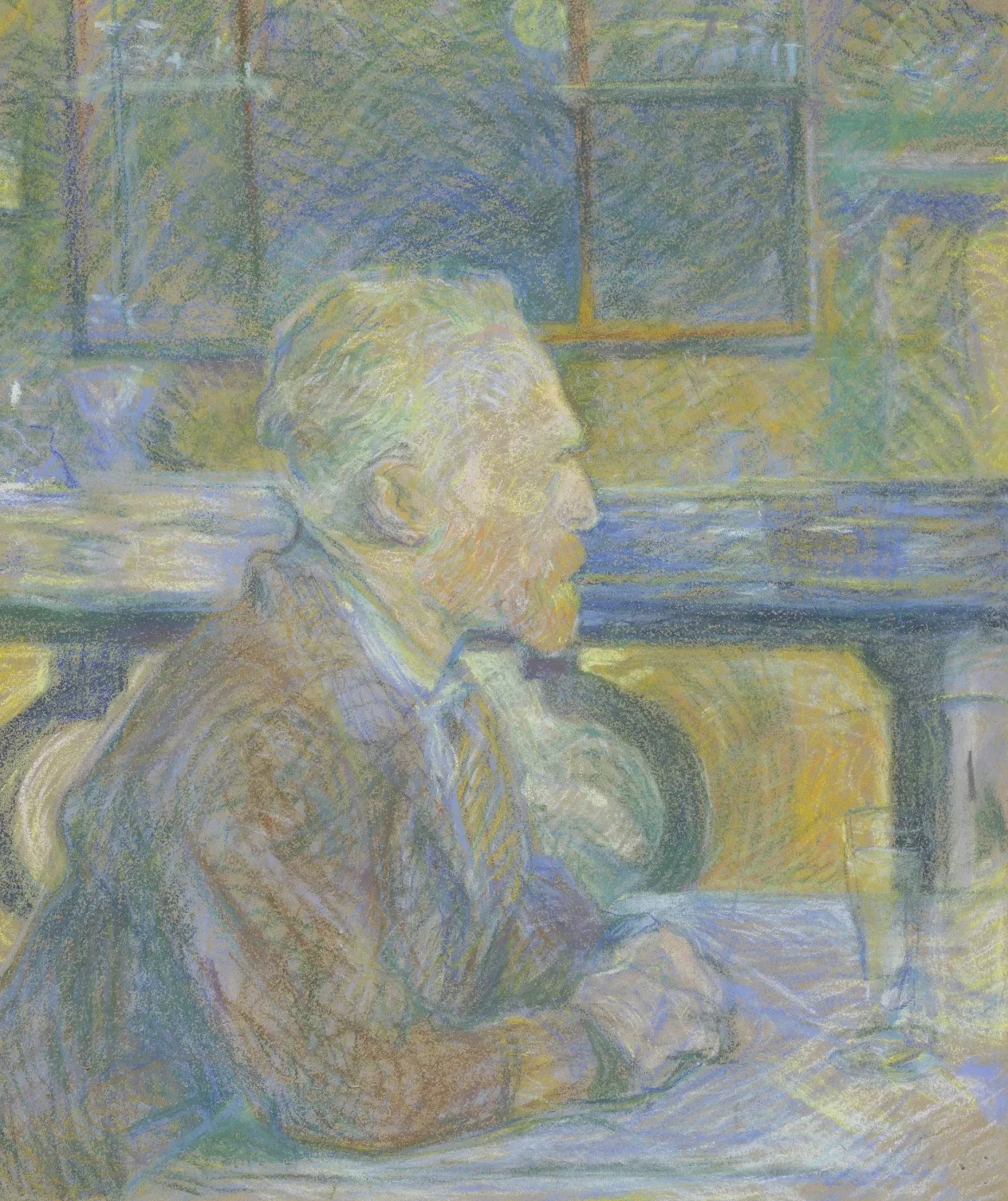 Portrait de Vincent van Gogh, Henri de Toulouse-Lautrec