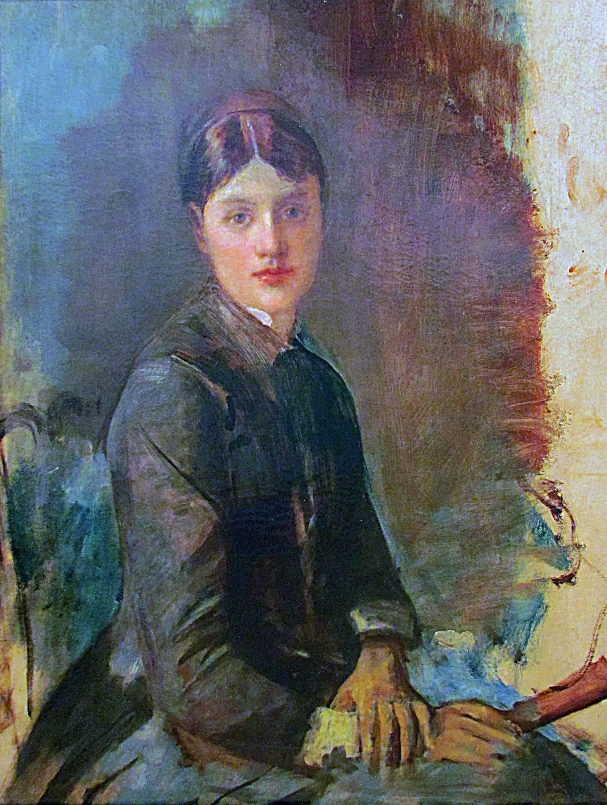 Portrait of a young woman, Henri de Toulouse-Lautrec