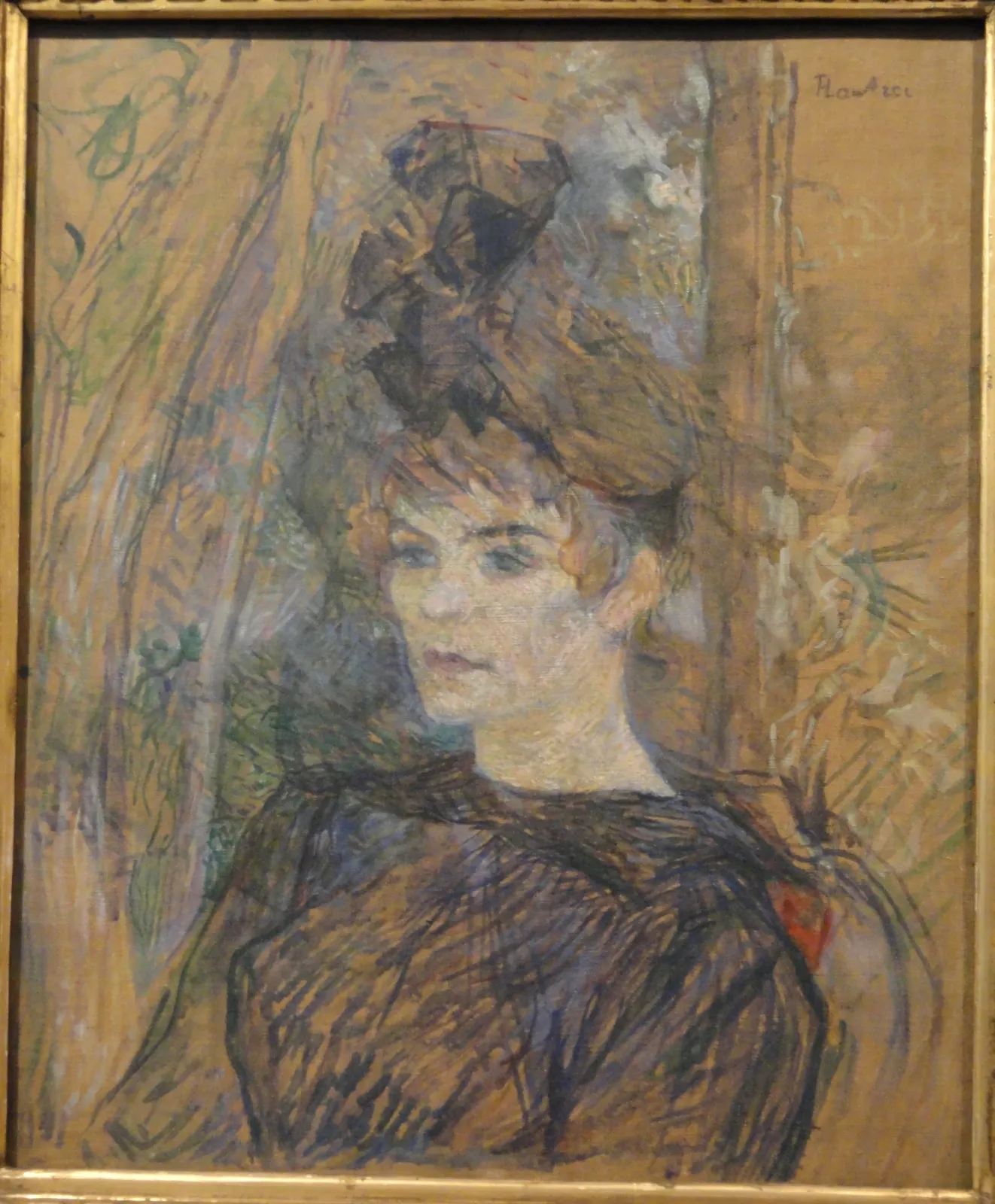 Portrait of the Painter Suzanne Valadon, Henri de Toulouse-Lautrec