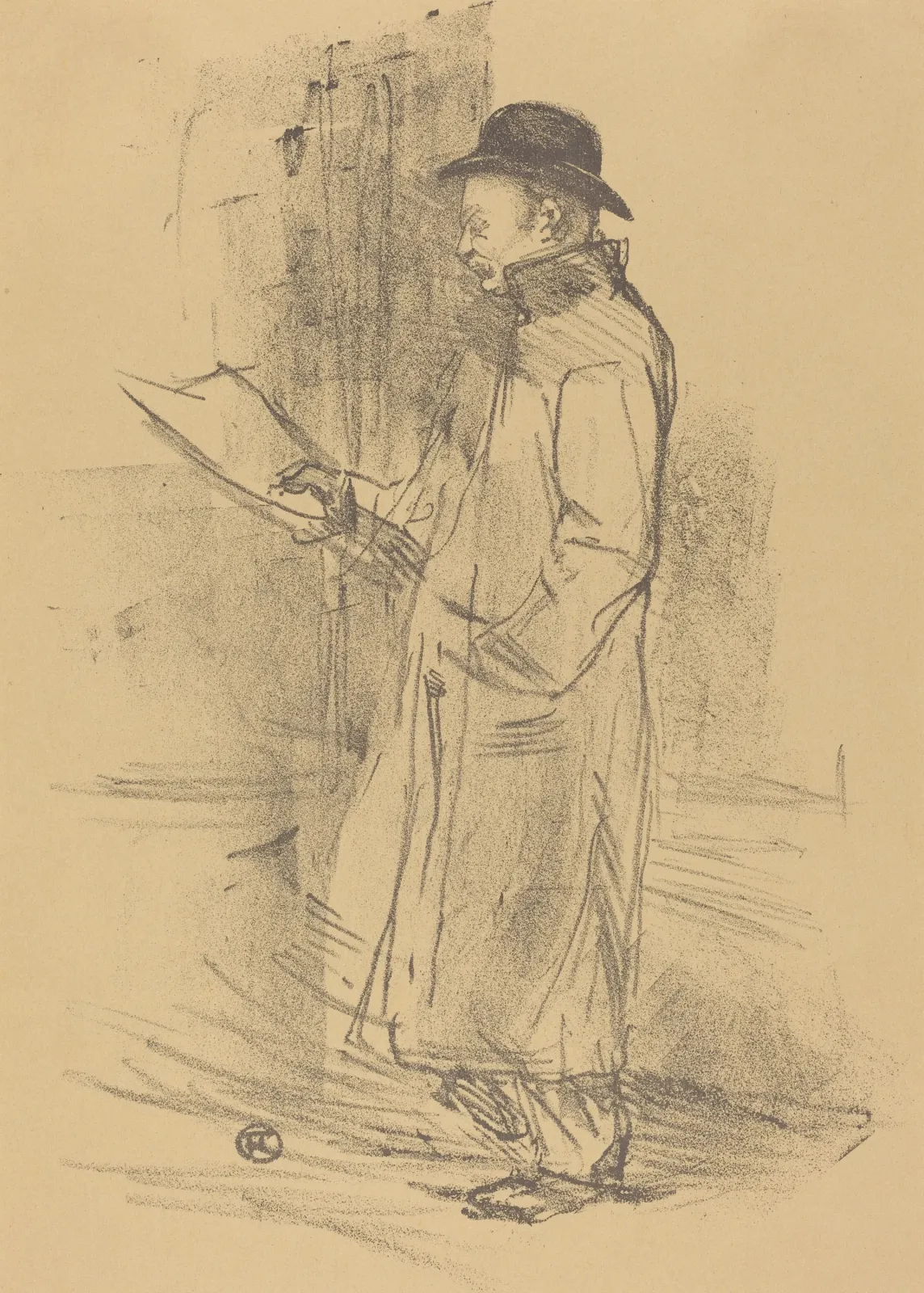 Program for "Benefice Gemier" (Programme du "Bénéfice Gémier"), Henri de Toulouse-Lautrec