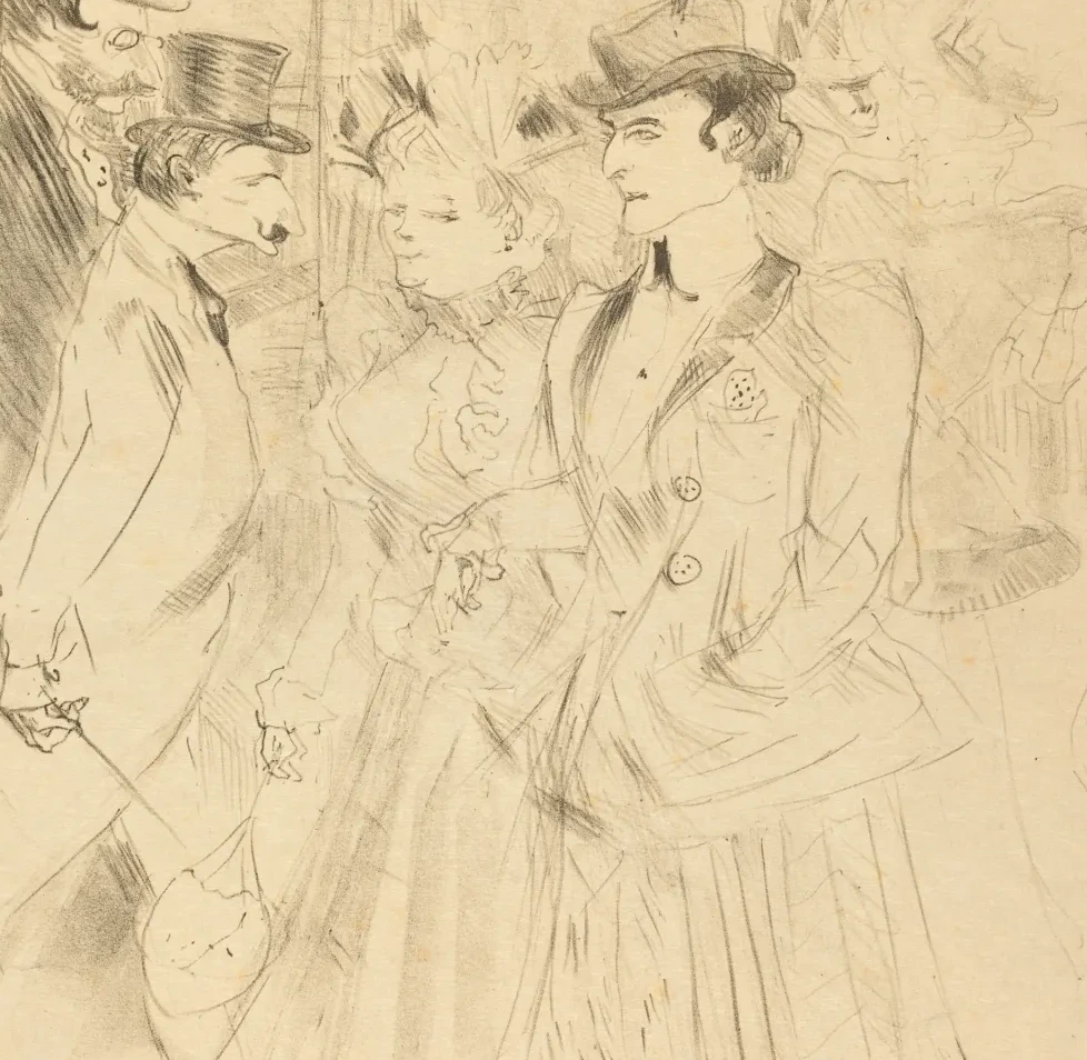 Promenade (Promenoir), Henri de Toulouse-Lautrec