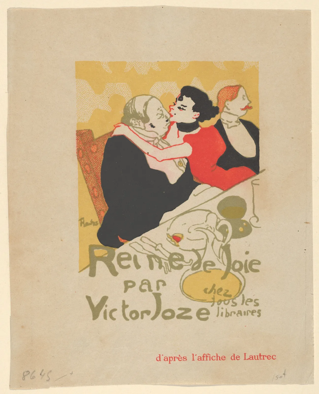 Reine de Joie par Victor Joze, Henri de Toulouse-Lautrec