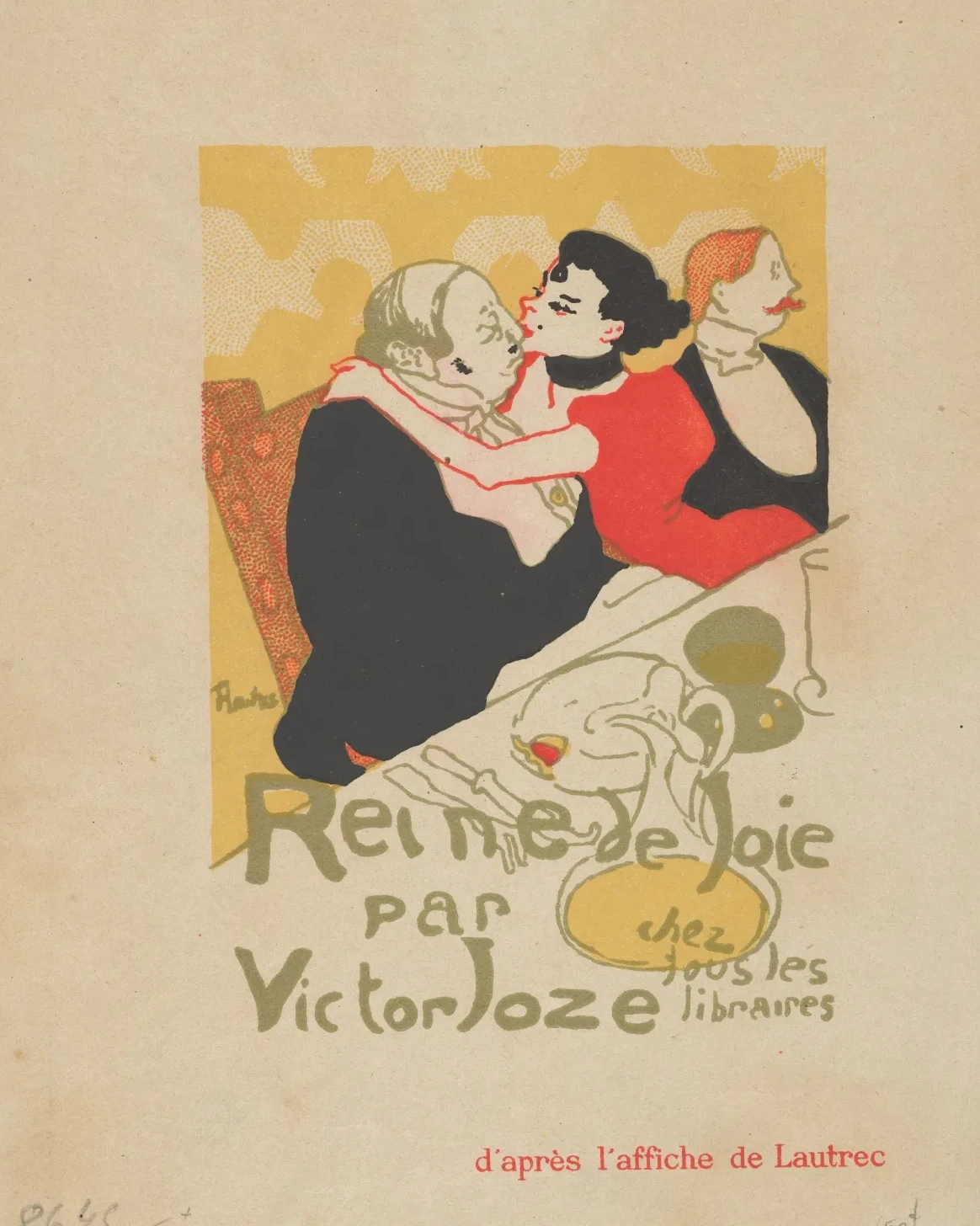 Reine de Joie par Victor Joze, Henri de Toulouse-Lautrec