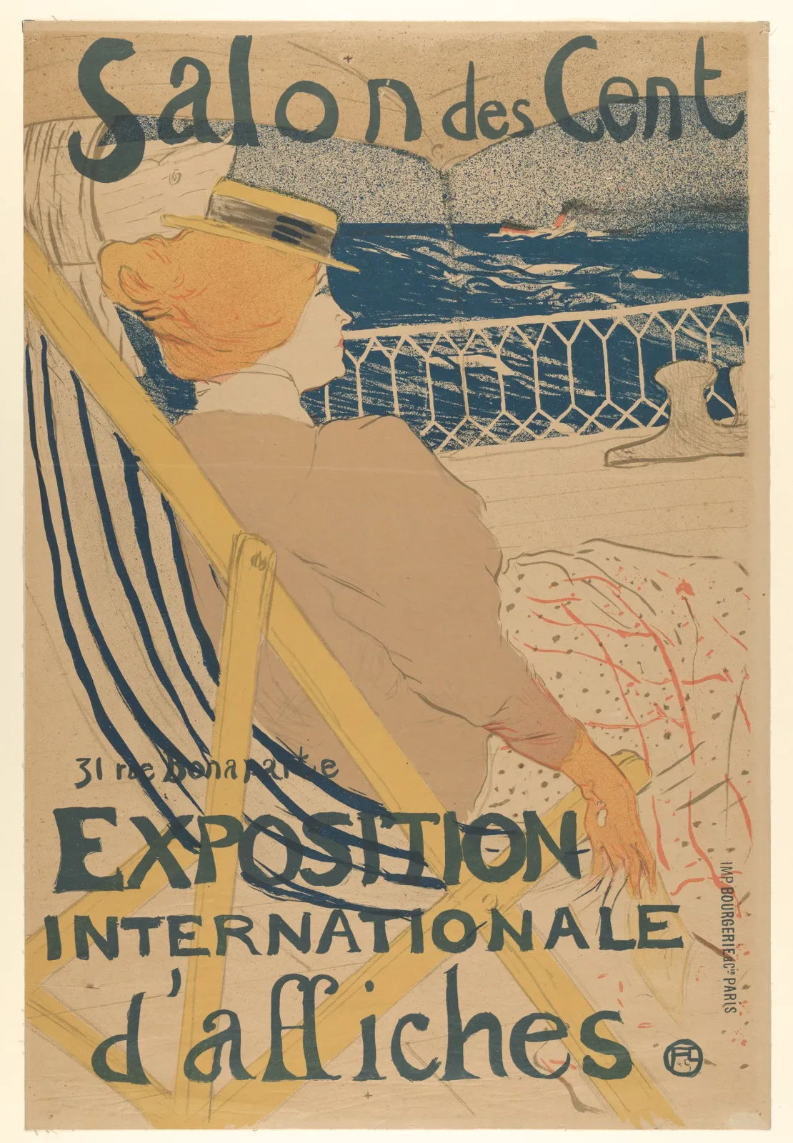 Salon des Cent: Exposition Internationale d'affiches, Henri de Toulouse-Lautrec