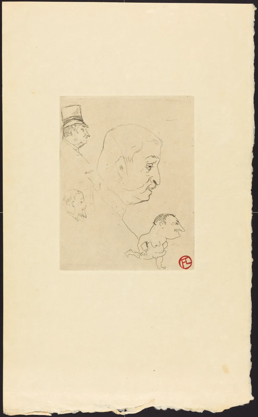 Sketch (Croquis), Henri de Toulouse-Lautrec