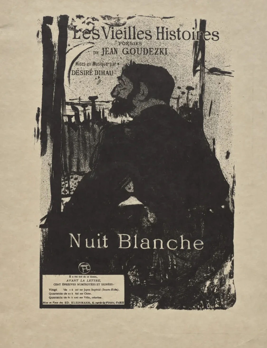 Sleepless Night, Henri de Toulouse-Lautrec