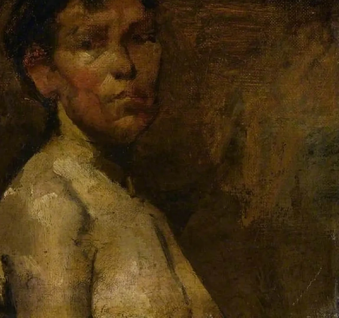 Study of a female nude, Henri de Toulouse-Lautrec