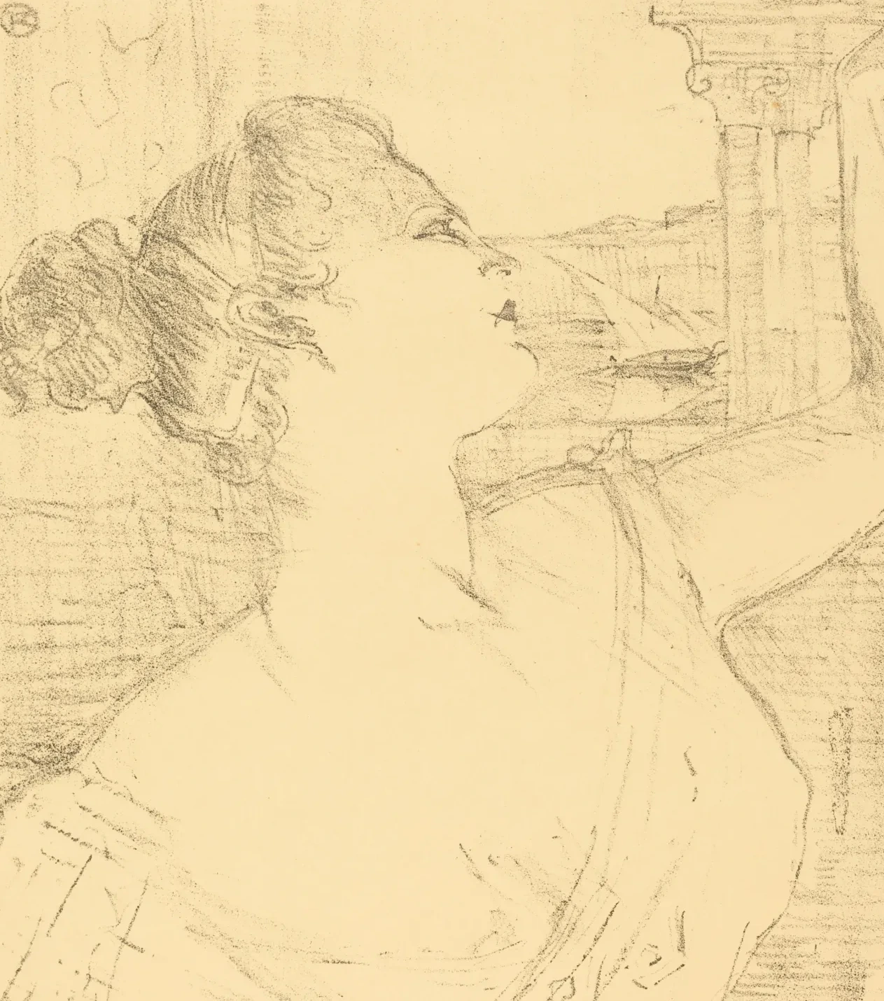 Subra of the Opera? (Subra, de l'opéra?), Henri de Toulouse-Lautrec