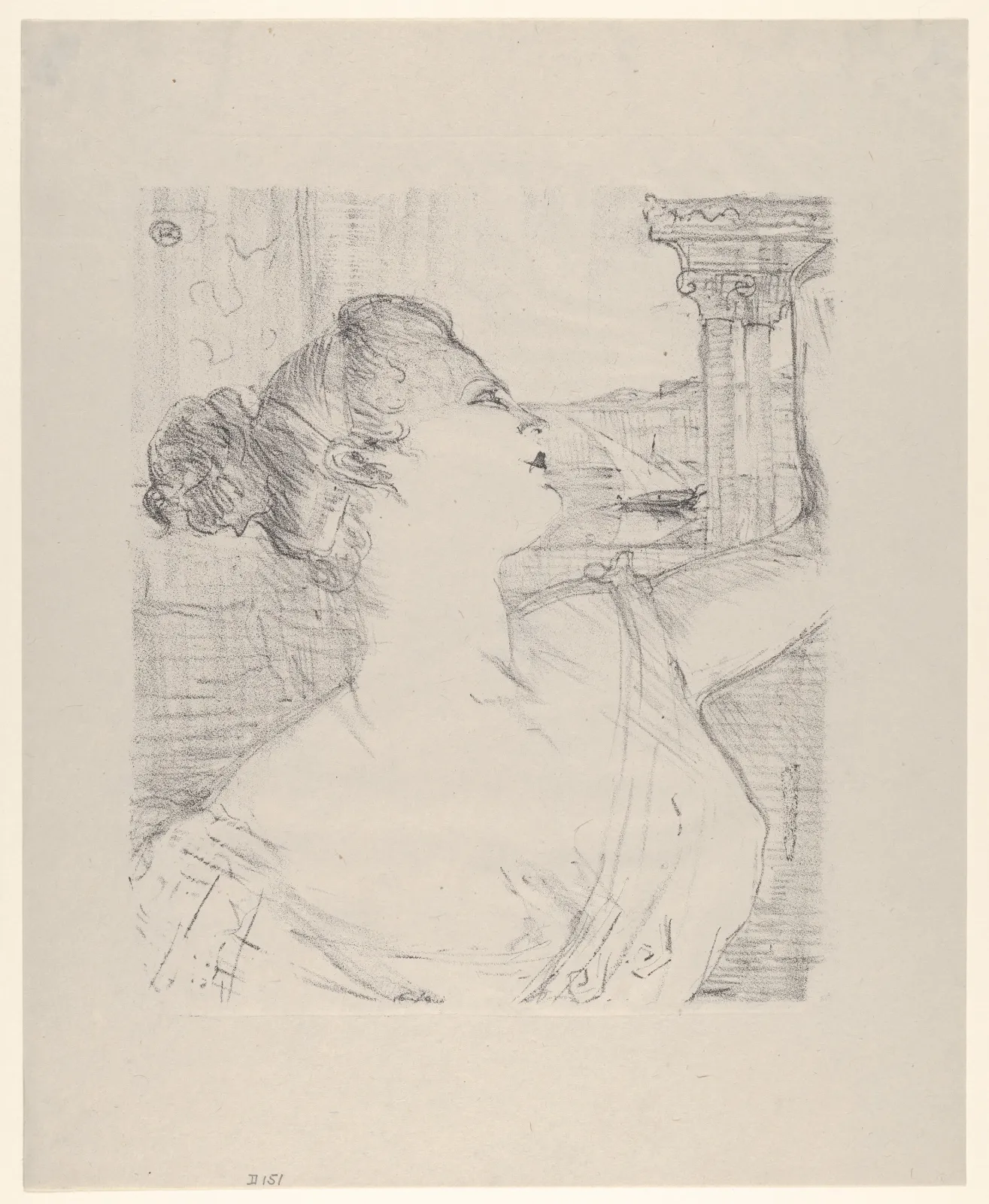 Sybil Sanderson, Henri de Toulouse-Lautrec