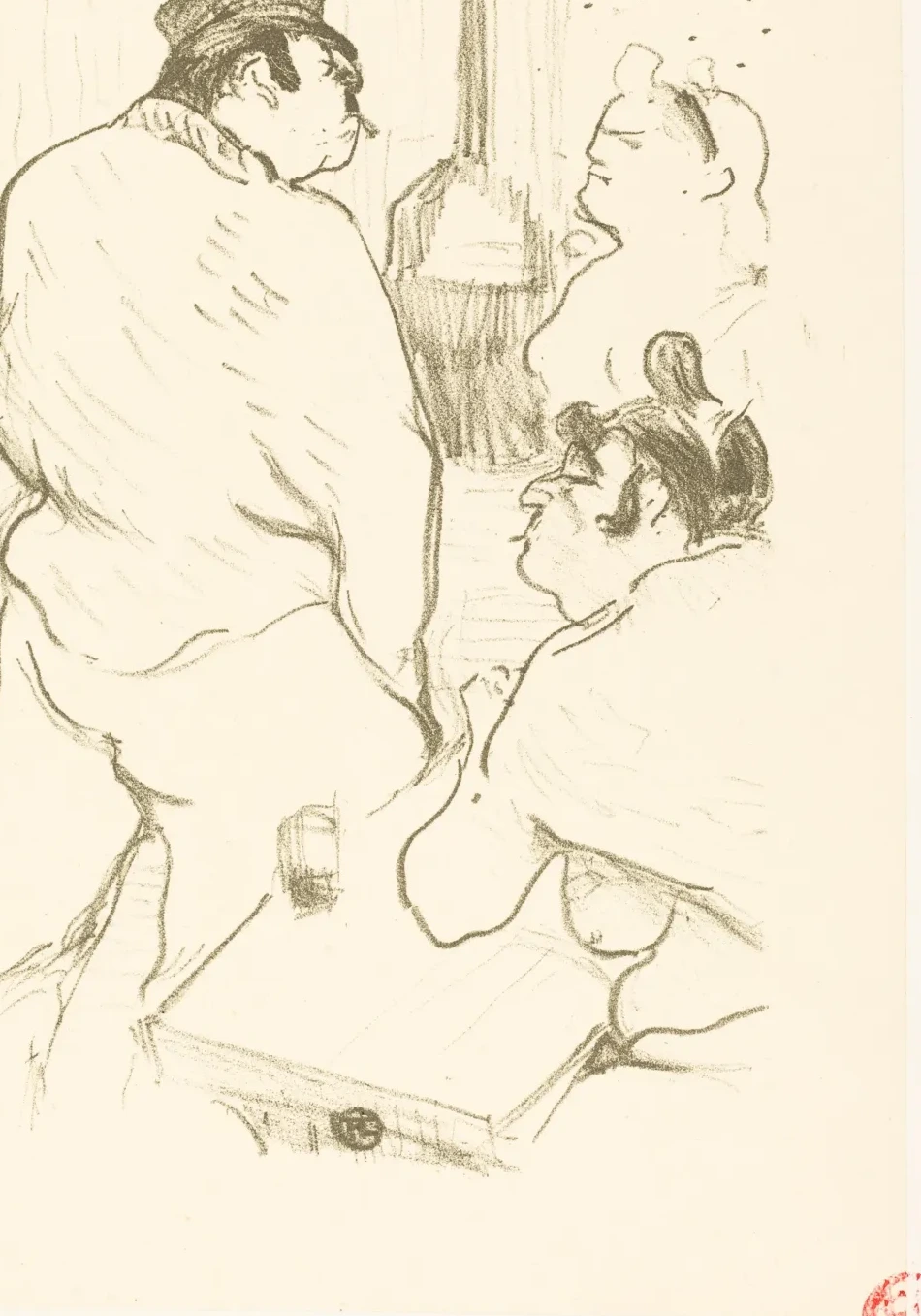 Terror of Grenelle (La terreur de Grenelle), Henri de Toulouse-Lautrec