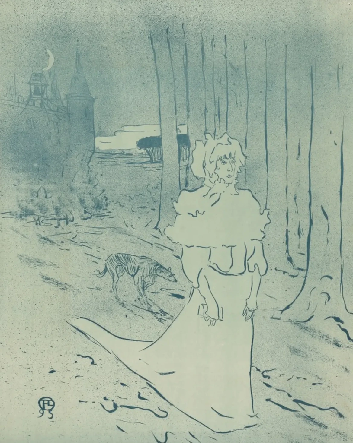 The Chatelaine or the Tocsin, Henri de Toulouse-Lautrec