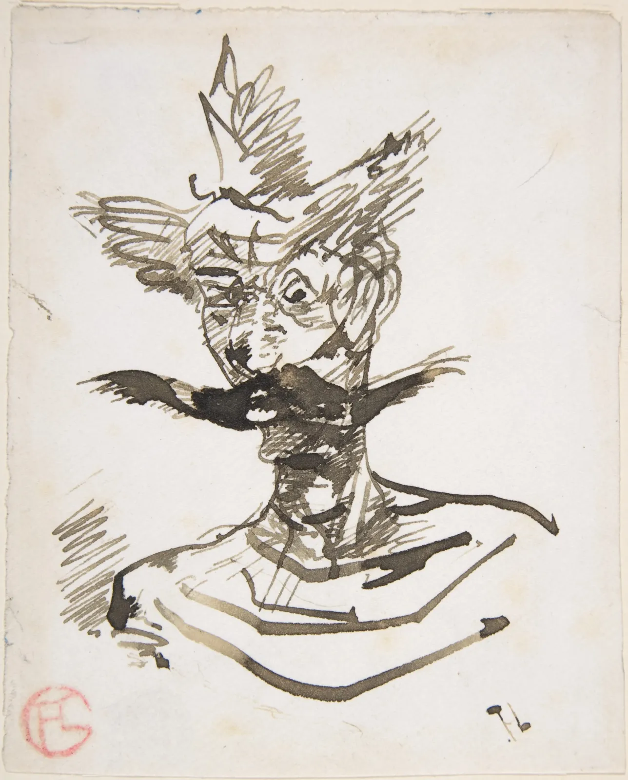 The Clown: M. Joret, Henri de Toulouse-Lautrec