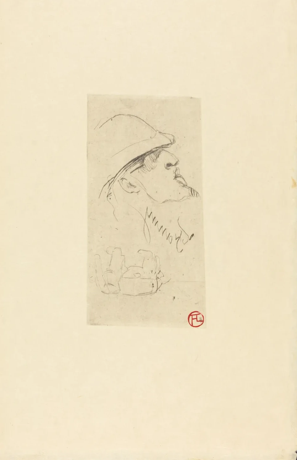 The Explorer Vicomte de Brettes (L'explorateur L.J. Vicomte de Brettes?), Henri de Toulouse-Lautrec