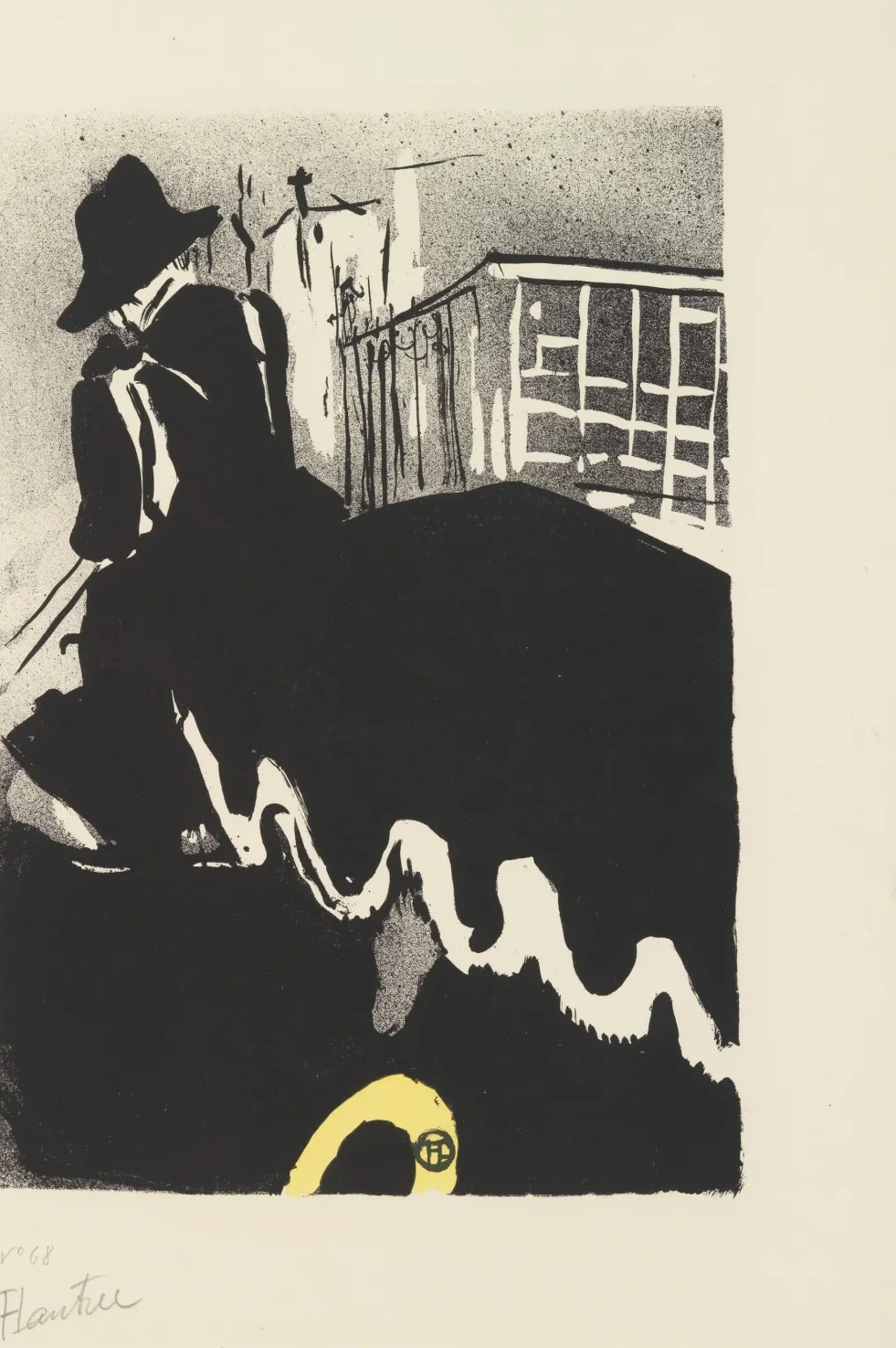 The Final Outing, "from The Old Tales", Henri de Toulouse-Lautrec