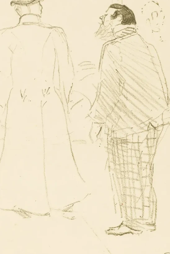The First Vendor of Jourdan and Brown (Le premier vendeur de Jourdan et Brown), Henri de Toulouse-Lautrec