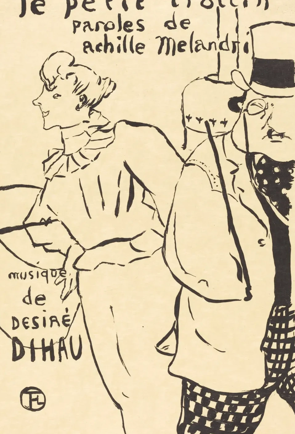 The Little Errand-Girl (Le petit trottin), Henri de Toulouse-Lautrec