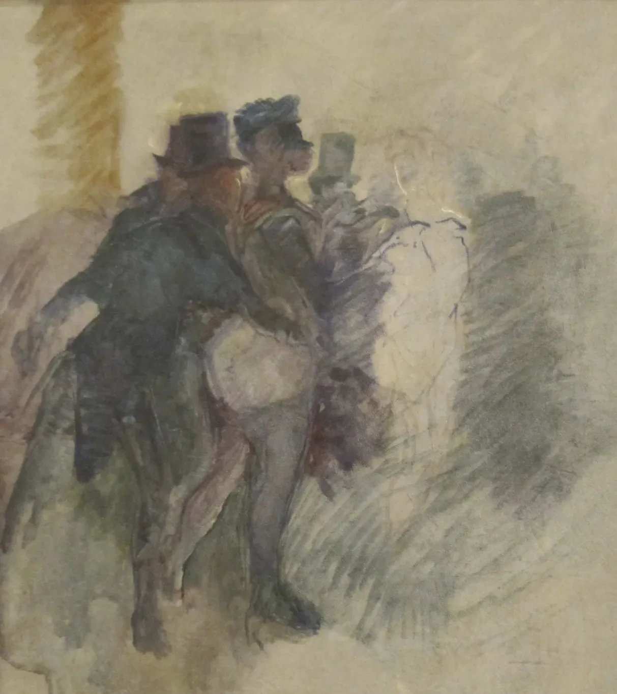 The Masked Ball at the Elysée Montmartre, Henri de Toulouse-Lautrec