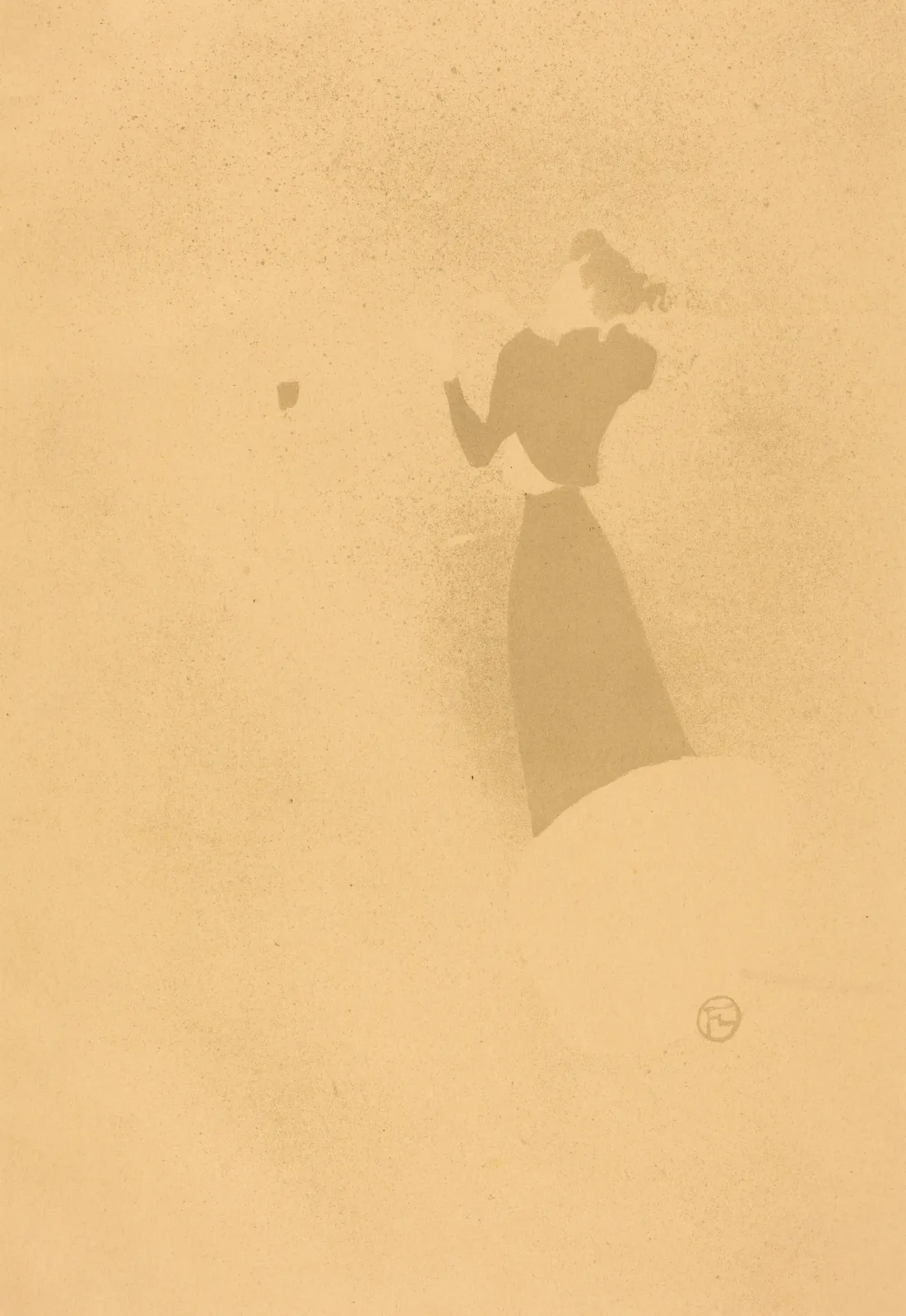 The Milliner (La Modiste - Renée Vert), Henri de Toulouse-Lautrec