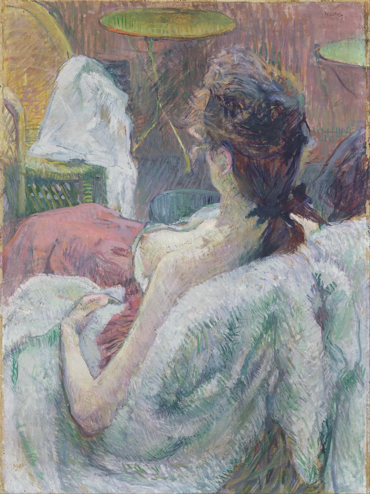 The Model Resting, Henri de Toulouse-Lautrec