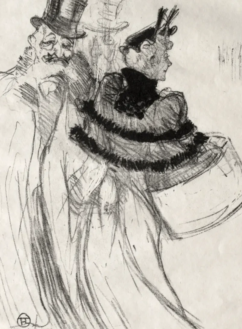 The Old Gentlemen, Henri de Toulouse-Lautrec