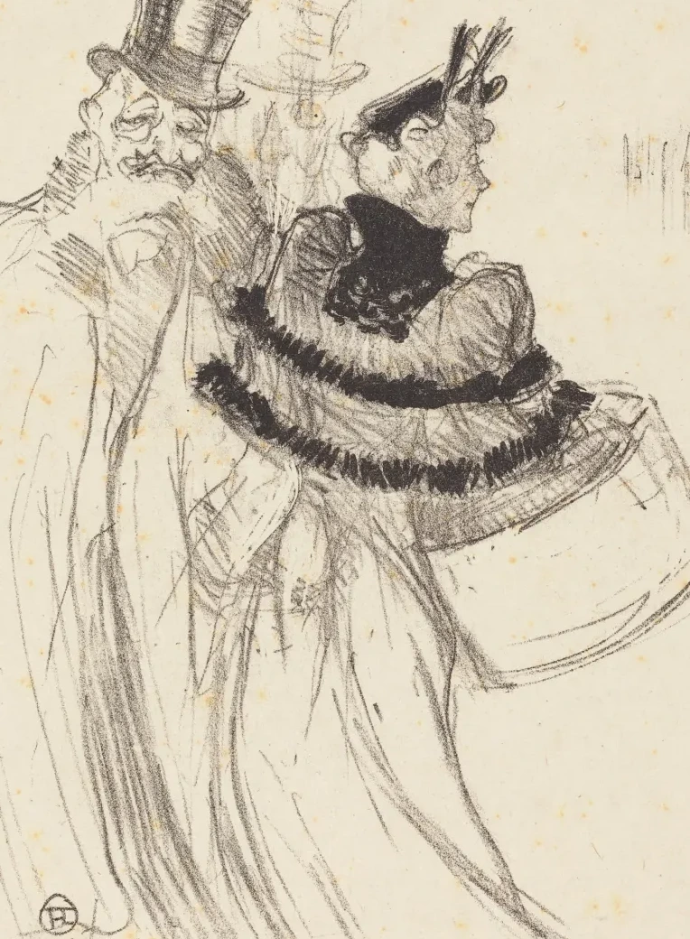 The Old Gentlemen (Les vieux messieurs), Henri de Toulouse-Lautrec