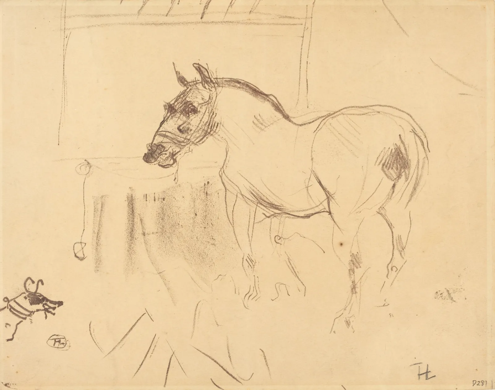The Small Pony from Calmese (Le petit poney de Calmèse), Henri de Toulouse-Lautrec
