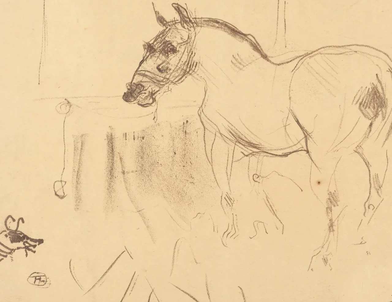 The Small Pony from Calmese (Le petit poney de Calmèse), Henri de Toulouse-Lautrec