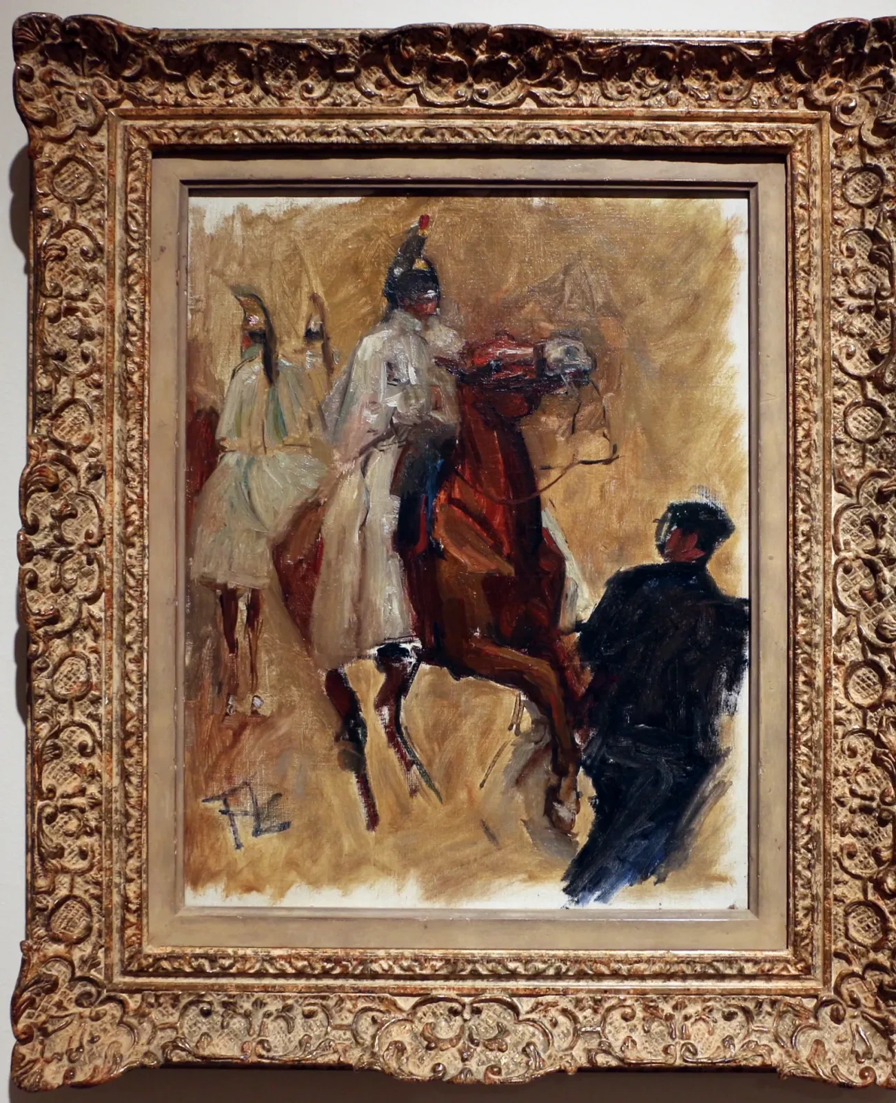 Three Cuirassiers, Henri de Toulouse-Lautrec