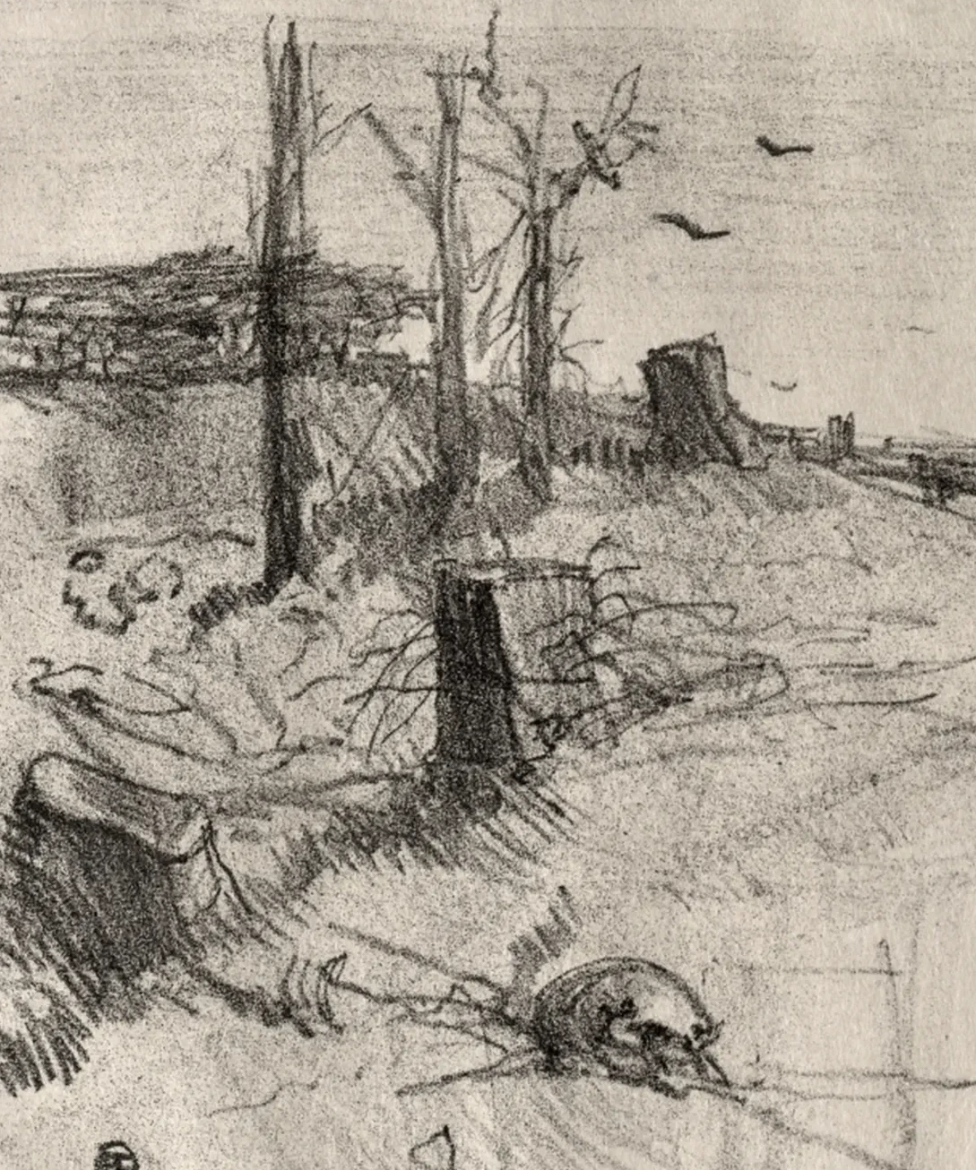 Un Cimetière en Galicie, Henri de Toulouse-Lautrec