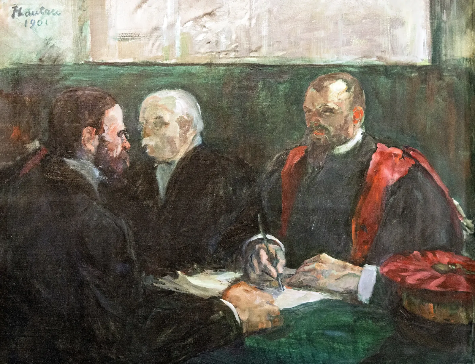 Un examen à la faculté de médecine de Paris, Henri de Toulouse-Lautrec