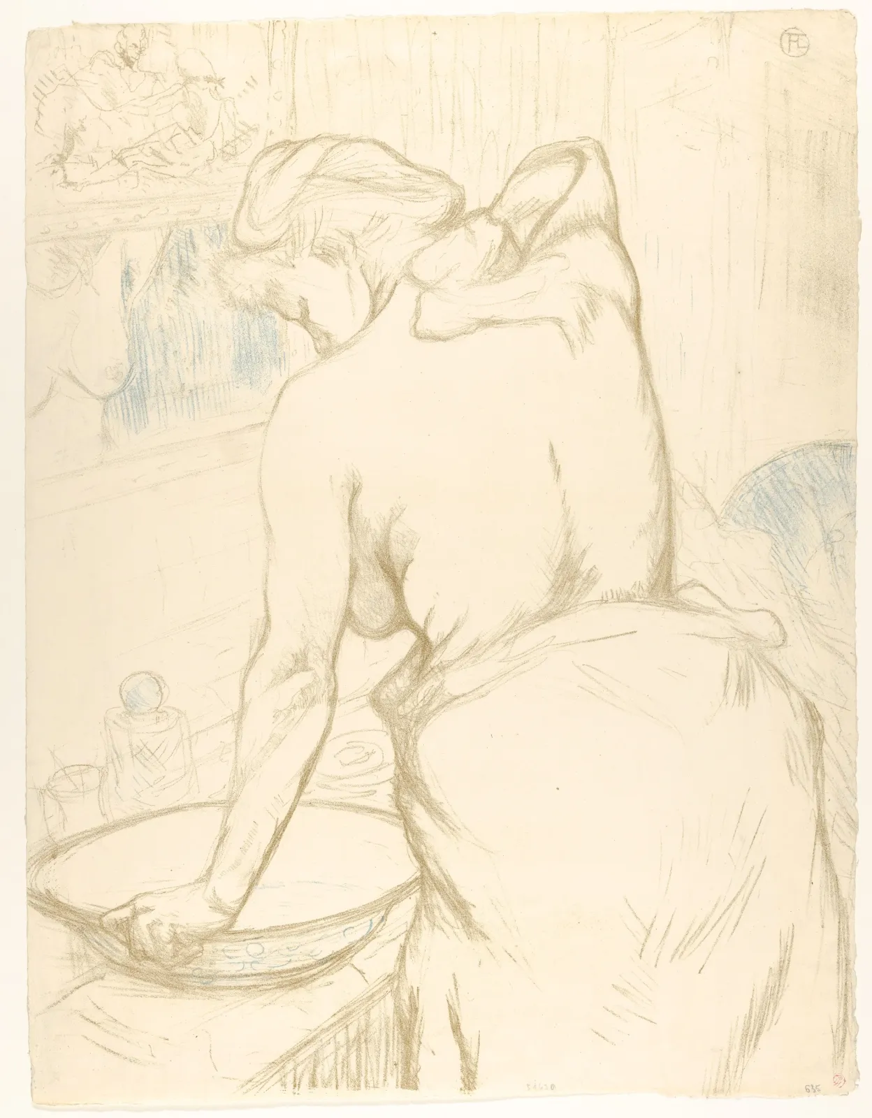 Washing, Henri de Toulouse-Lautrec