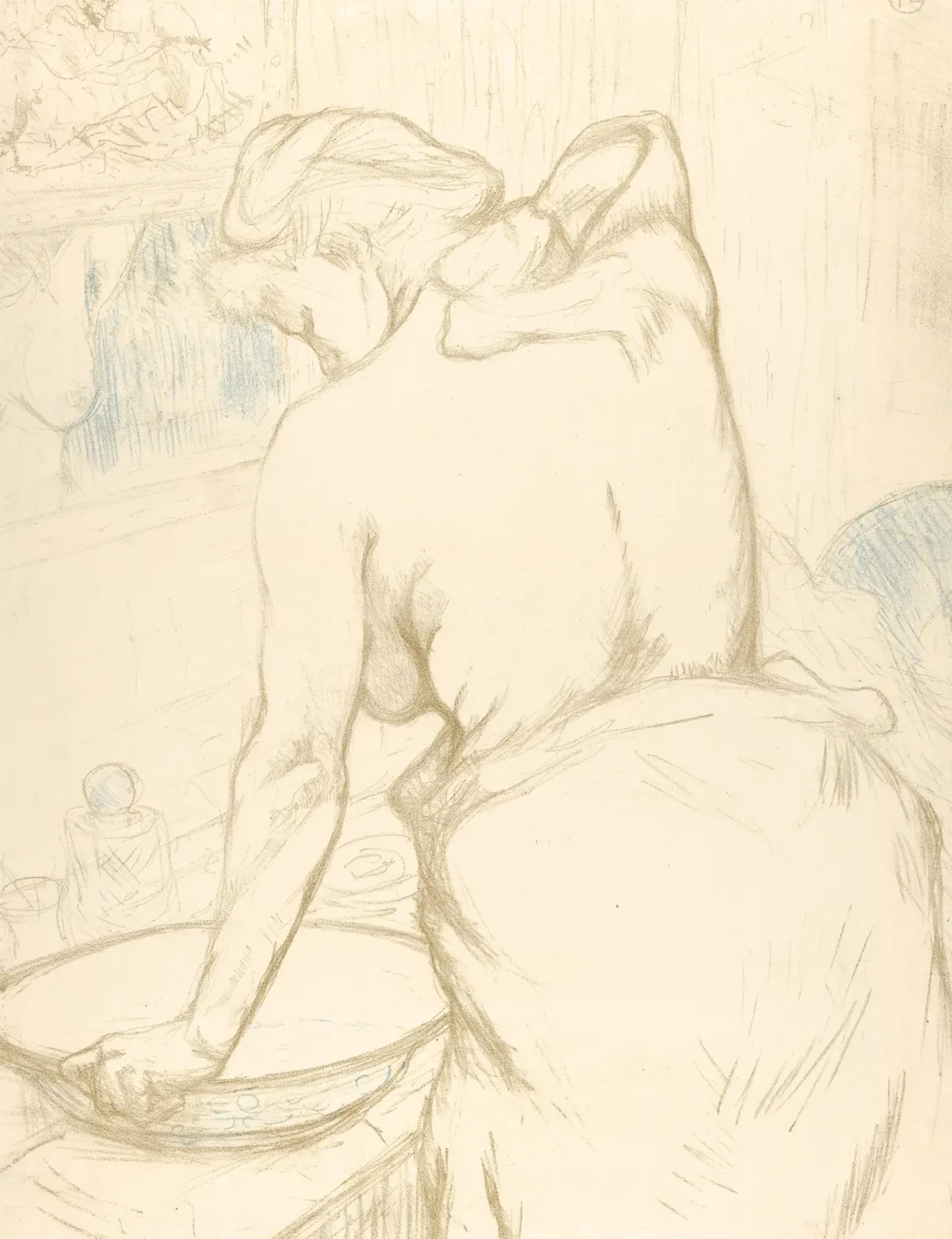 Washing, Henri de Toulouse-Lautrec