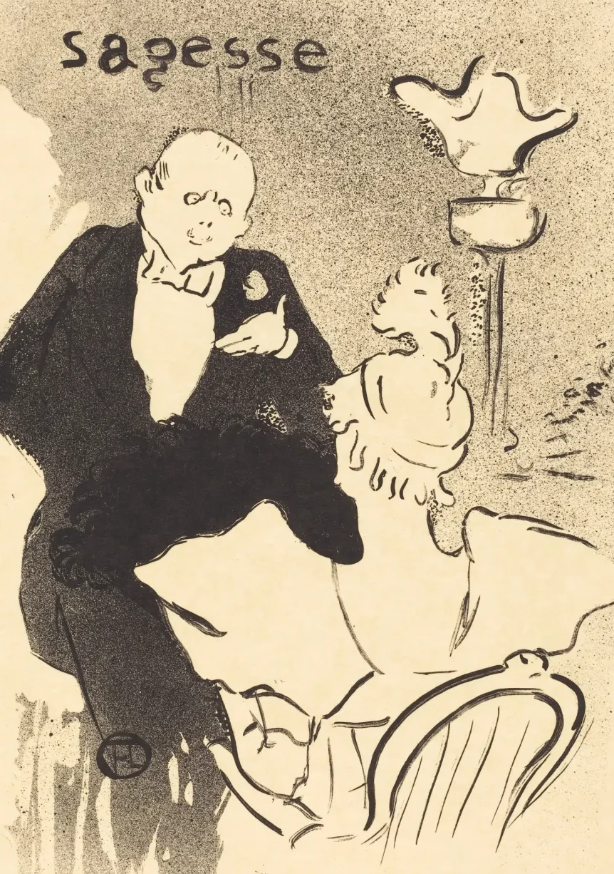 Wisdom (Sagesse), Henri de Toulouse-Lautrec