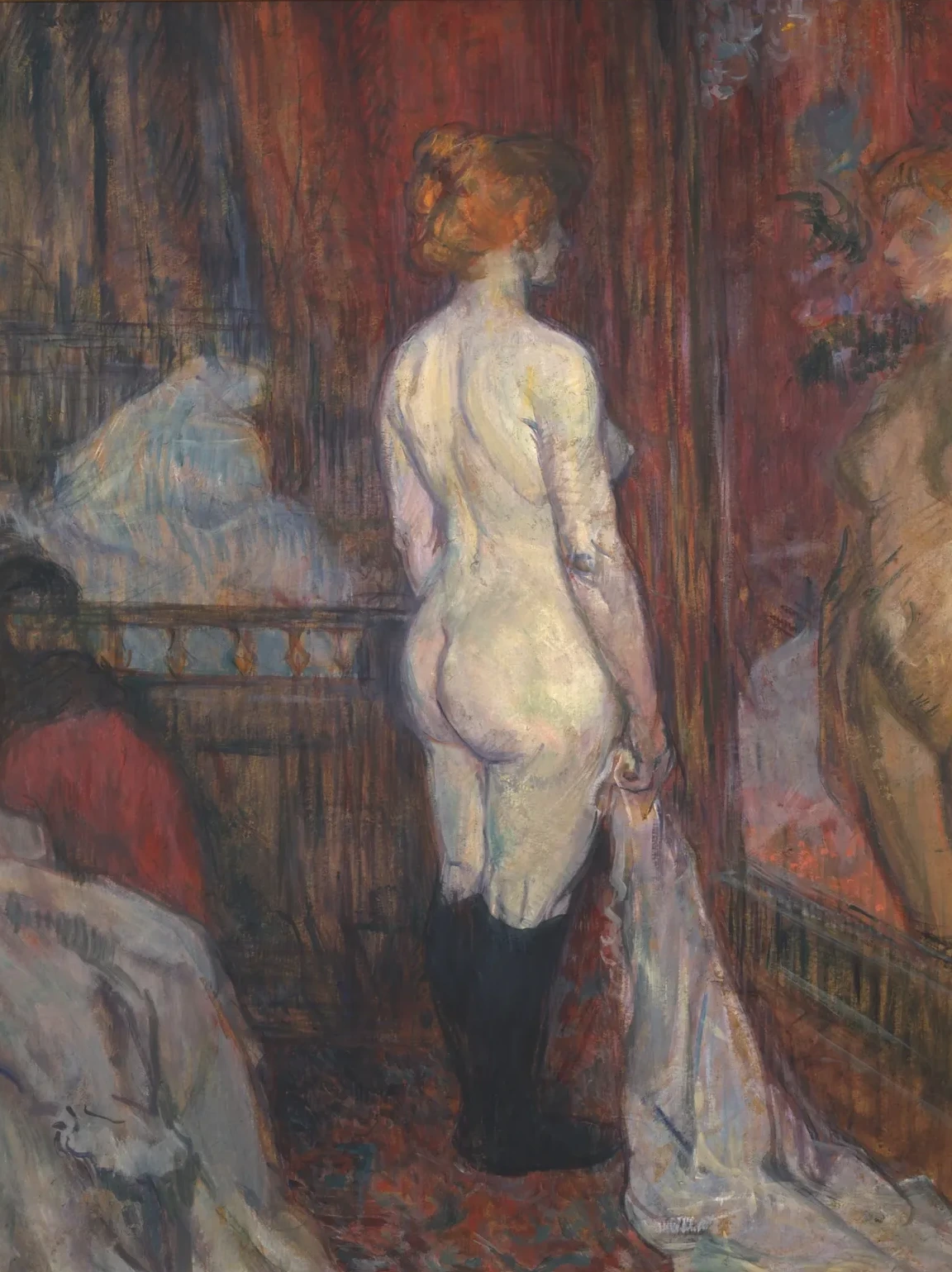 Woman before a Mirror, Henri de Toulouse-Lautrec