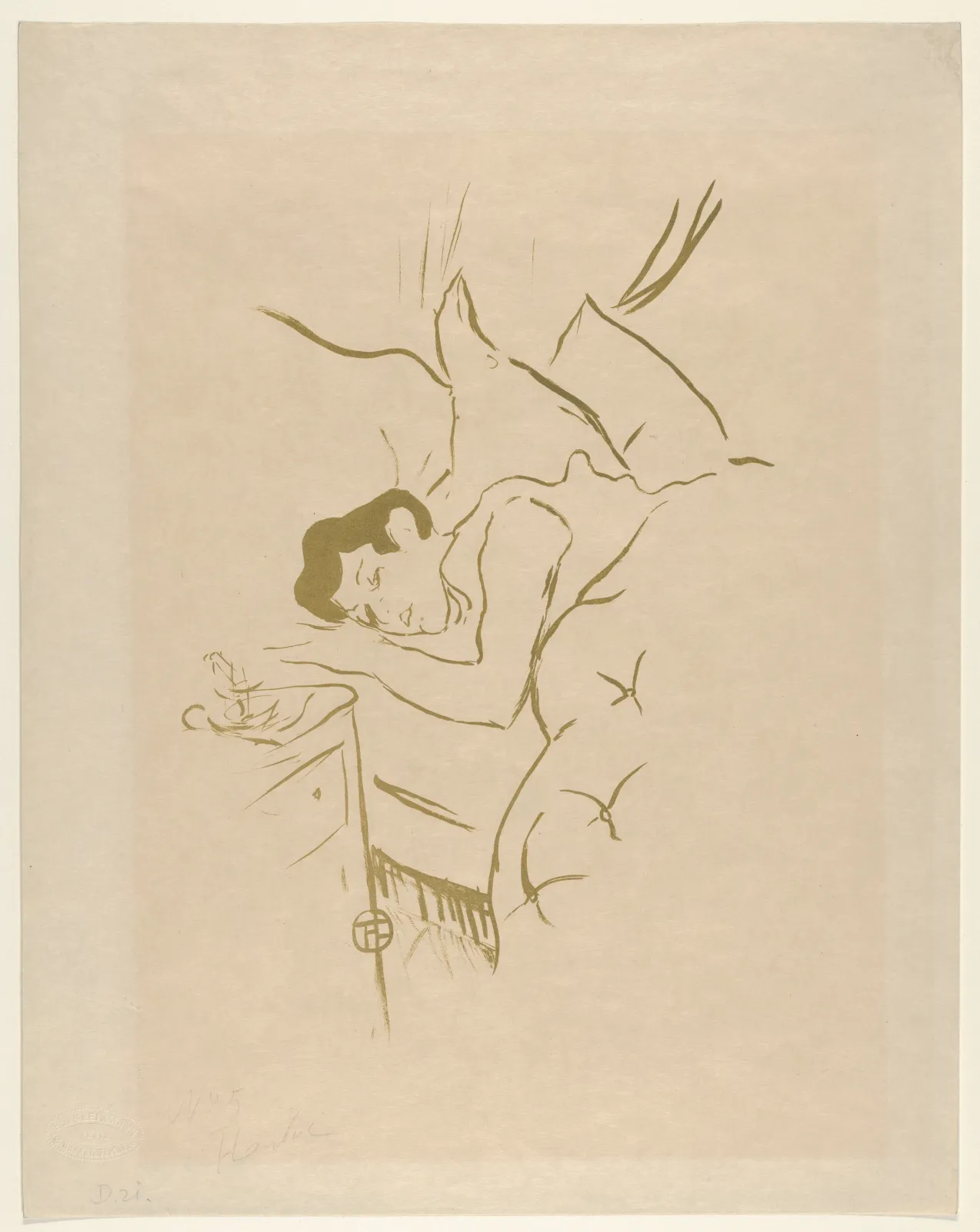 Your Mouth (from Les Vieilles Histoires), Henri de Toulouse-Lautrec