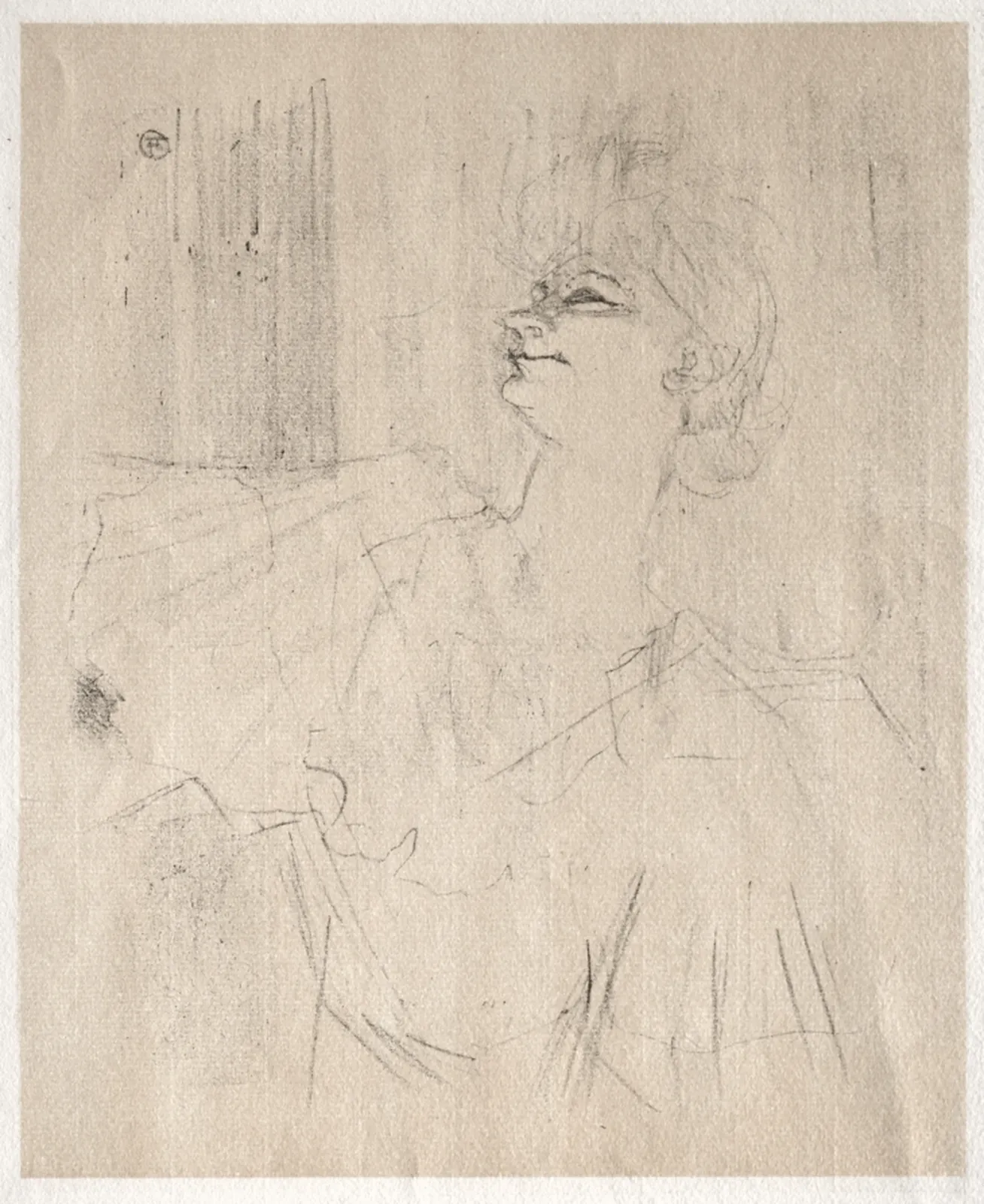 Yvette Guilbert: à Ménilmontant, de Bruant, Henri de Toulouse-Lautrec