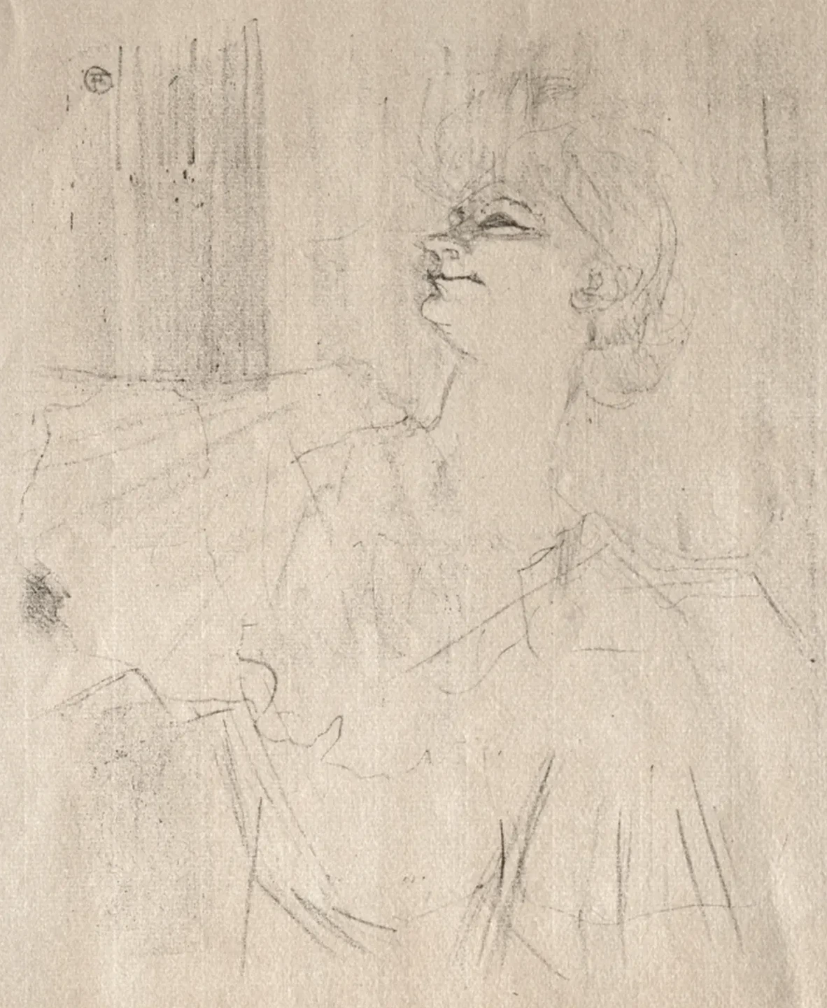 Yvette Guilbert: à Ménilmontant, de Bruant, Henri de Toulouse-Lautrec