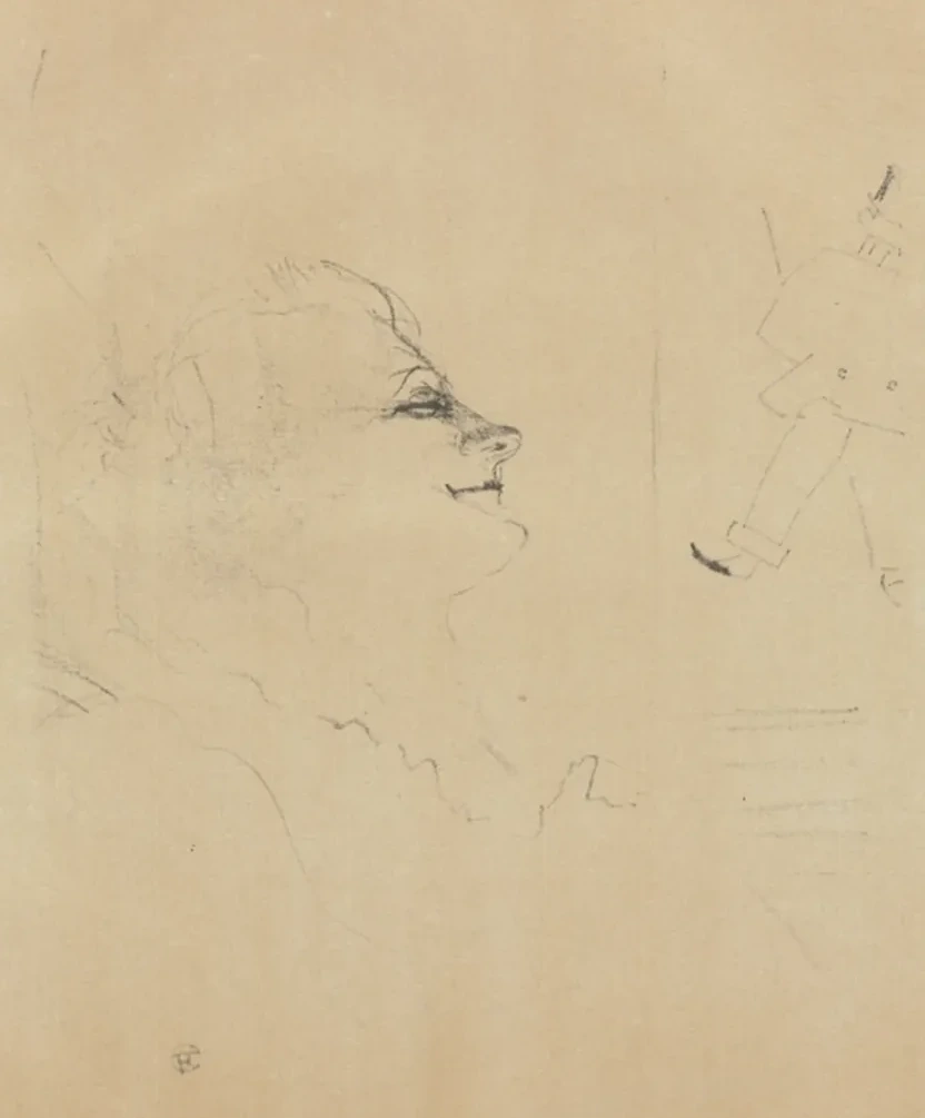 Yvette Guilbert-English Series: Pessima, Henri de Toulouse-Lautrec