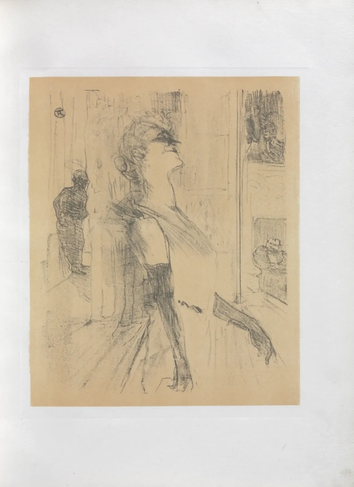 Yvette Guilbert-English Series: Sur la scene, Henri de Toulouse-Lautrec