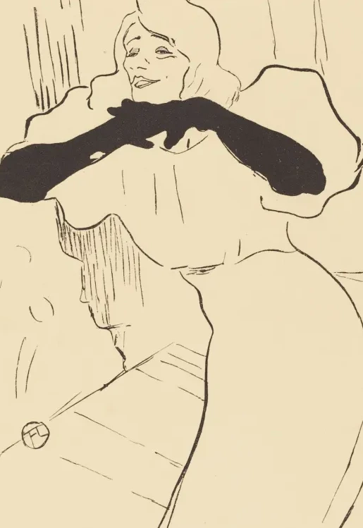 Yvette Guilbert: Linger, Longer, Loo, Henri de Toulouse-Lautrec