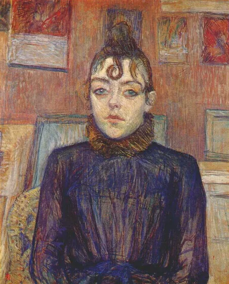 Girl with Lovelock