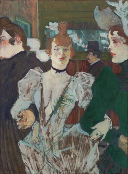La Goulue entrant au Moulin-Rouge