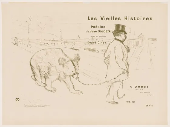Les Vieilles histoires: Couverture - Frontispiece