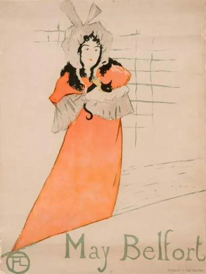 May Belfort - Henri de Toulouse-Lautrec