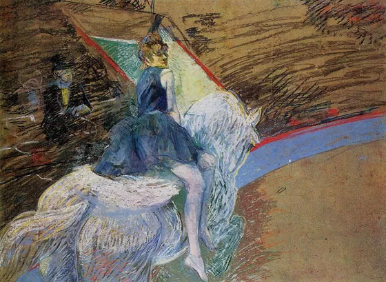 Rider on a White horse