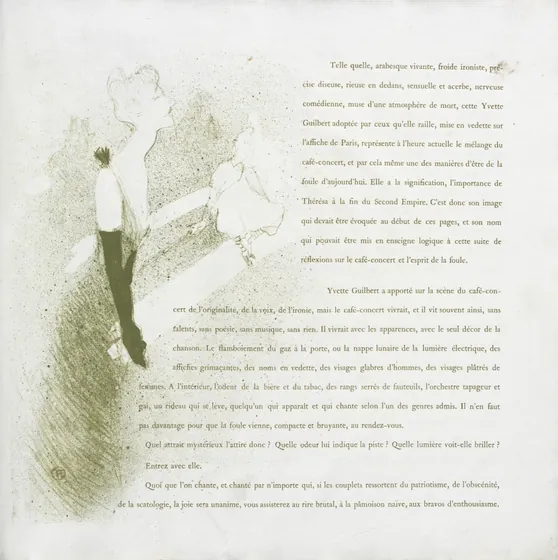 Yvette Guilbert-French Series: No. 2