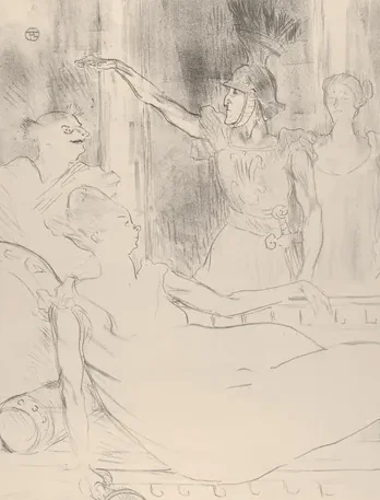 A Scene from Offenbach's La Belle Hélène