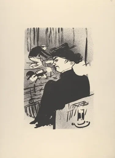 A Spectator (from Le Café Concert)
